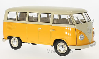 Autobus VW T1, tmavo žltá / béžová  1963